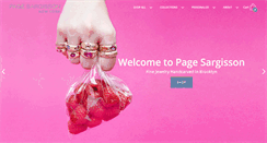 Desktop Screenshot of pagesargisson.com