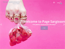 Tablet Screenshot of pagesargisson.com